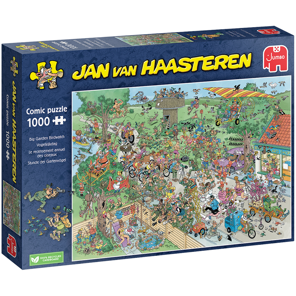 Jan van Haasteren Jan van Haasteren - Big Garden Birdwatch (1000 pieces) (JUM00340)