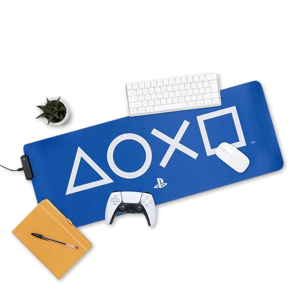 Paladone Playstation Light Up Desk Mat