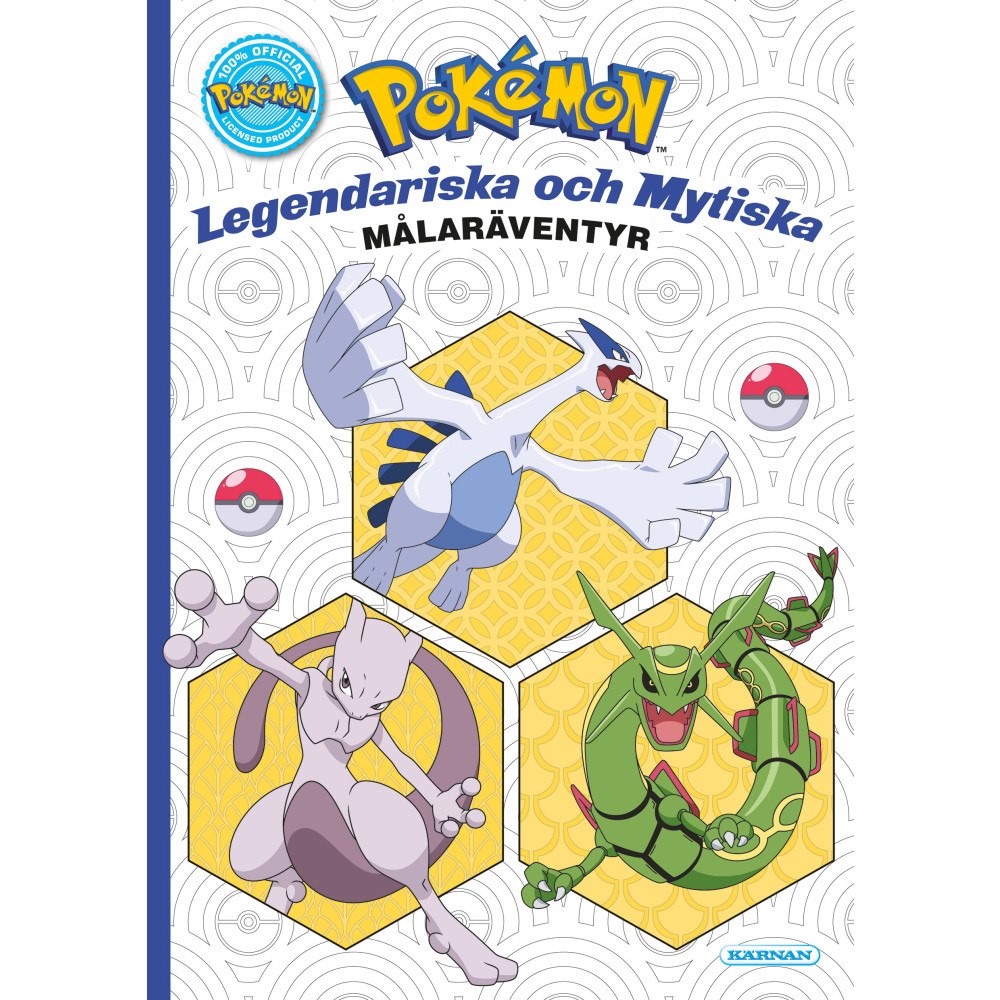 Egmont Story House Målarbok Pokemon : legendariska och mytiska målaräventyr (häftad)
