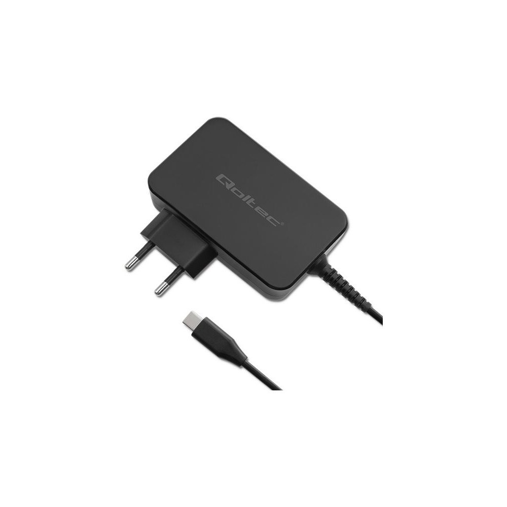 Qoltec Qoltec GaN POWER PRO - USB-C strömadapter - 3-5A, 5-20V - 100 Watt