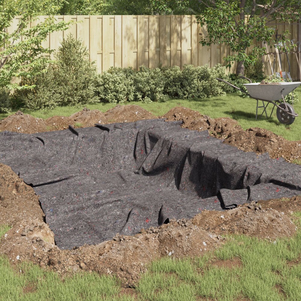 vidaXL Pond Fleece 1000 g/㎡ 1x25 m