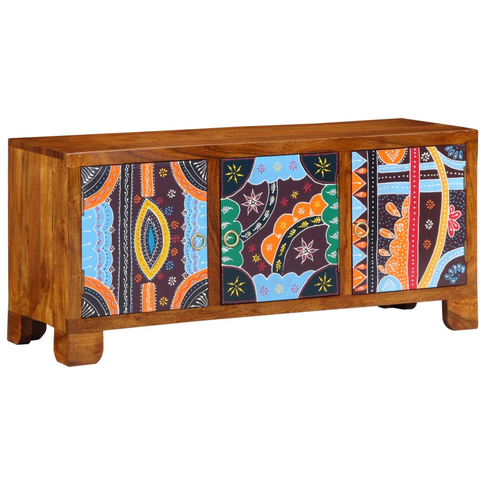 vidaXL Hallbänk 100x35x45 cm Massivt trä akacia