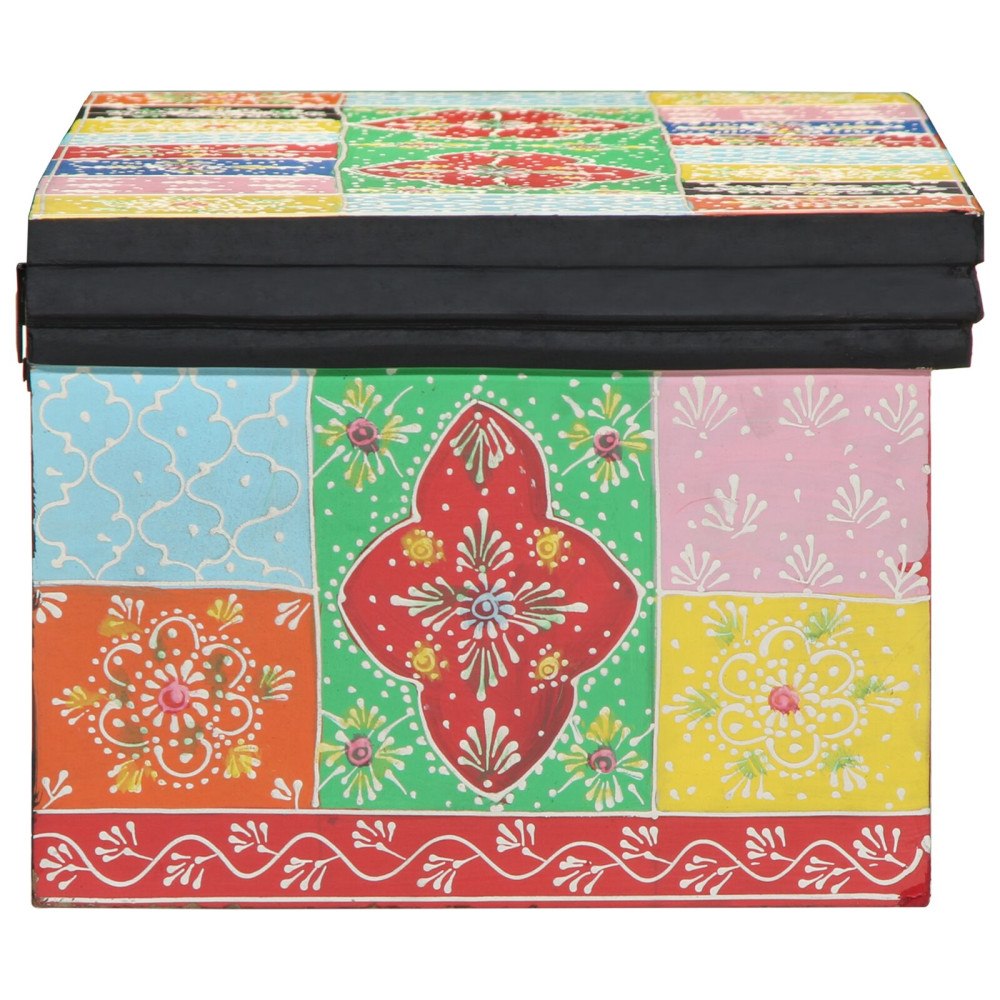 vidaXL TV-bänk Väggmonterad Flerfärgad 80x30x22 cm Konstruerat Trä