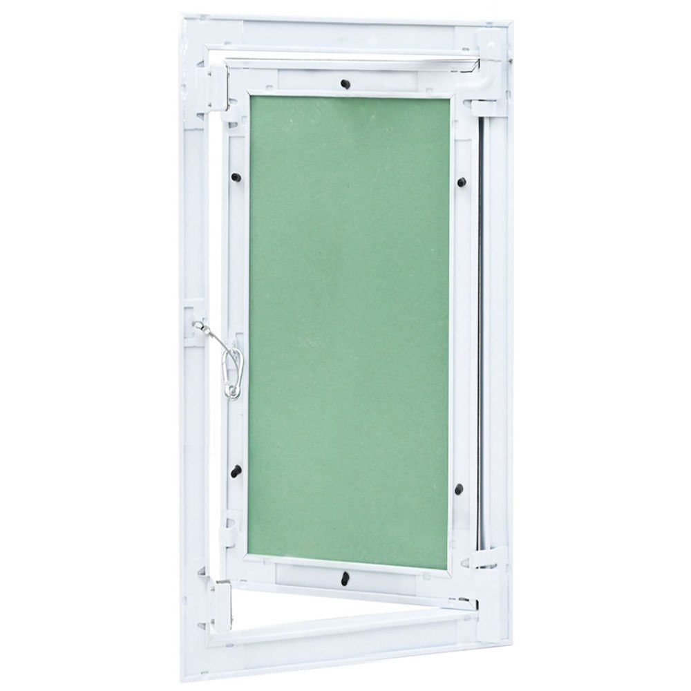 vidaXL Åtkomstpanel med aluminiumram och gips 300x500 mm