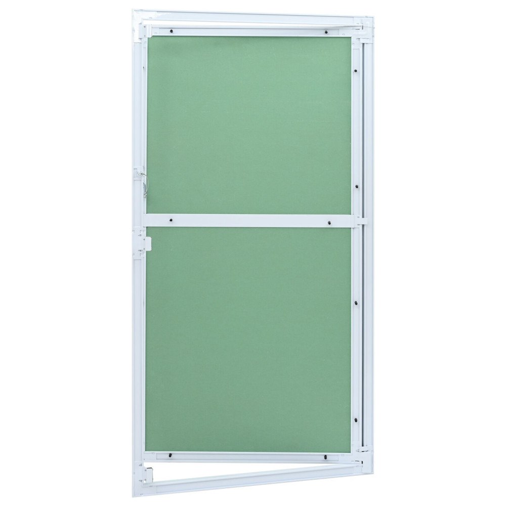 vidaXL Åtkomstpanel med aluminiumram och gips 500x1000 mm
