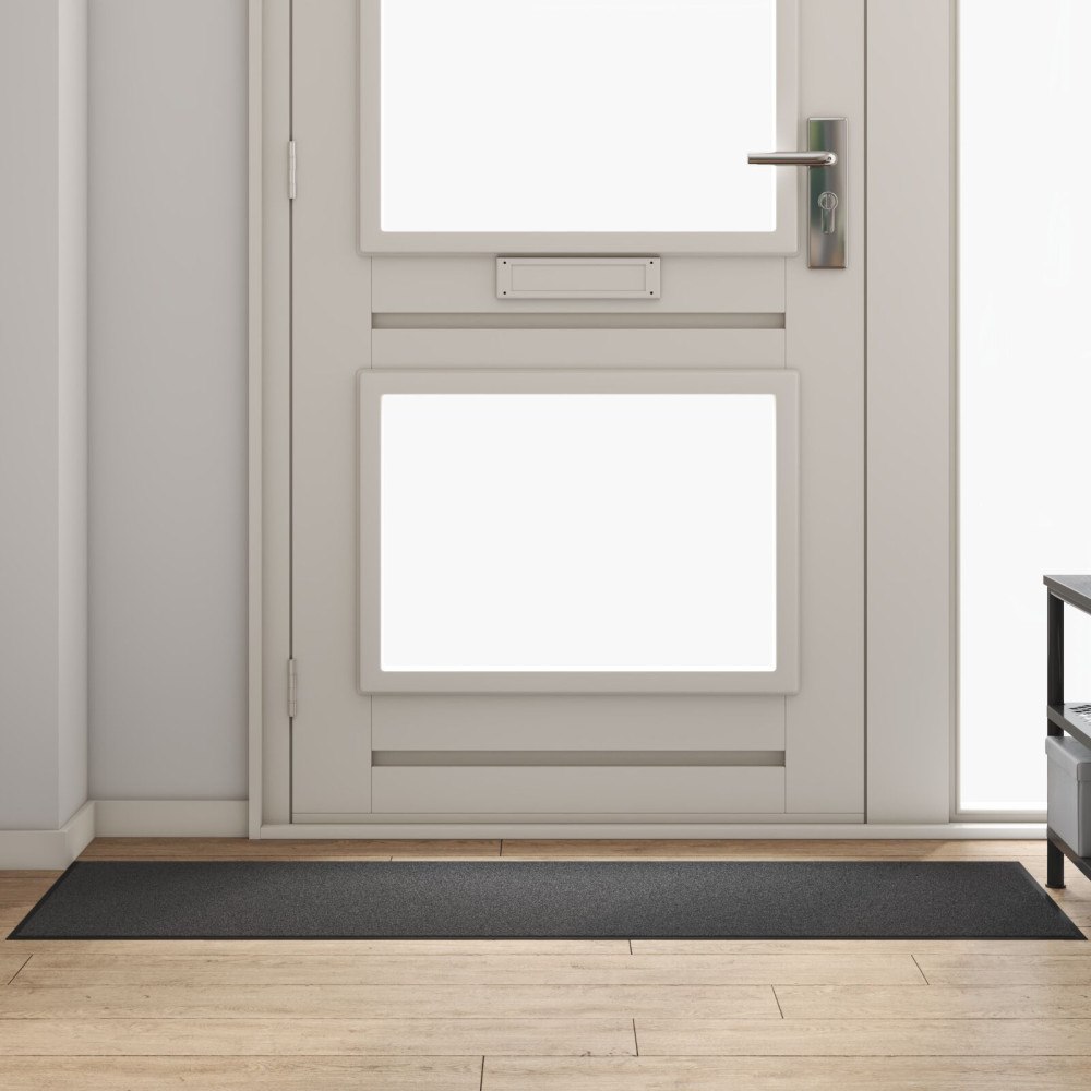 vidaXL Dörrmatta Rektangulär Antracit 60x180 cm