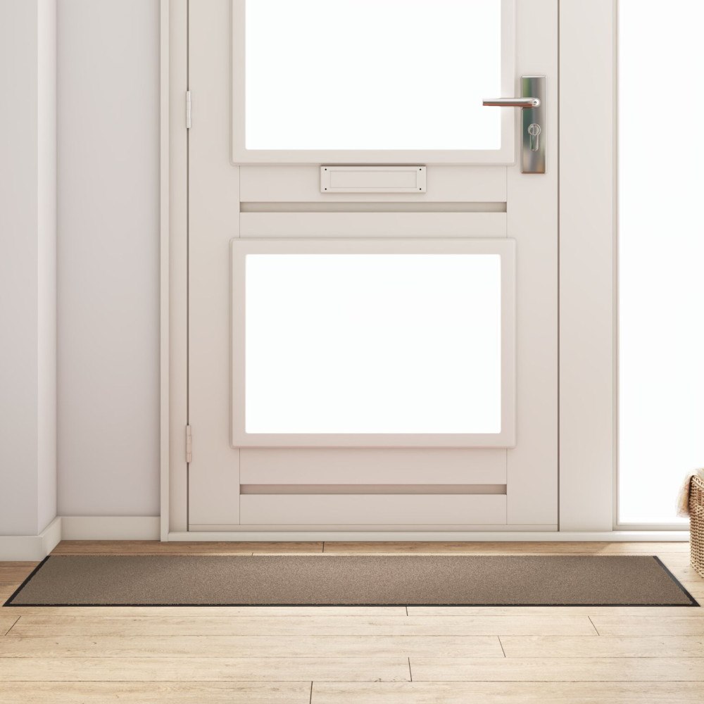 vidaXL Dörrmatta Rektangulär Beige 60x180 cm