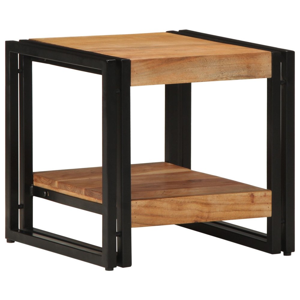 vidaXL Kaffeebord 40x50x38 cm Massivt Akaciaträ
