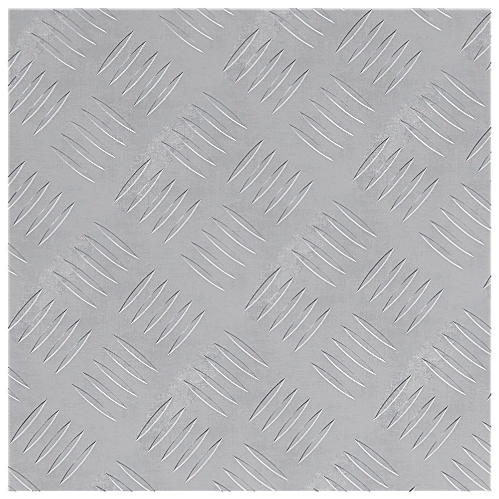vidaXL Aluminium Checker Plates 2 st Halkfria 40x40 cm