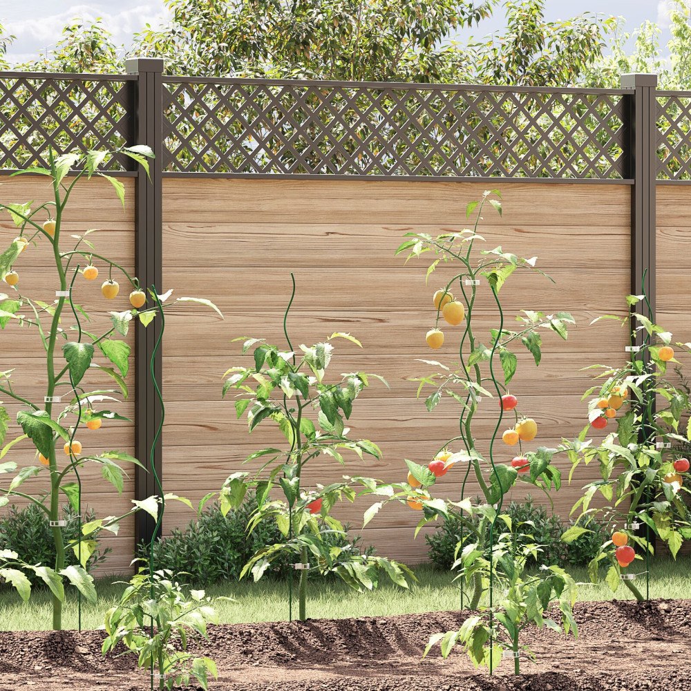 vidaXL Plant Support Stakes 20 st 110 cm Stål