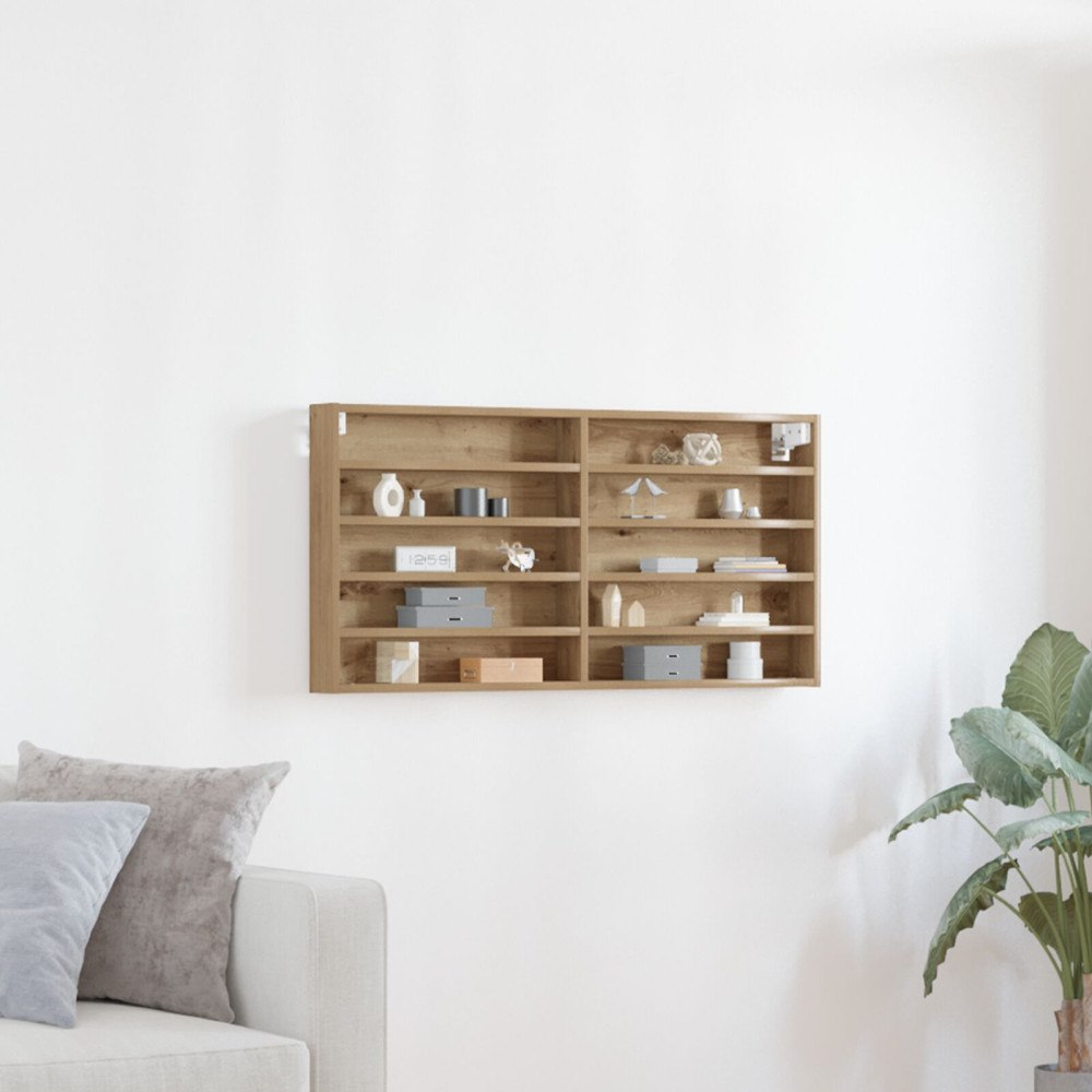 vidaXL Vägghängd Skåp Artisan Ek Konstruerat Trä