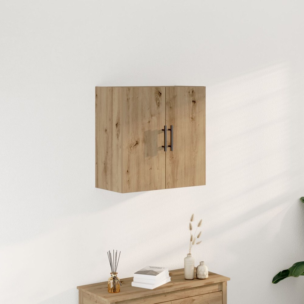 vidaXL Väggskåp artisan ek 60 x 31 x 60 cm Konstruerat trä