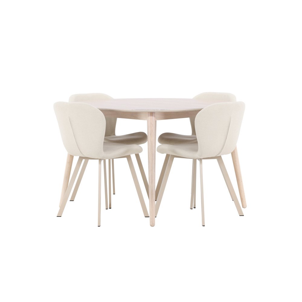 Venture Home Matbord Flora med Lilja Stol