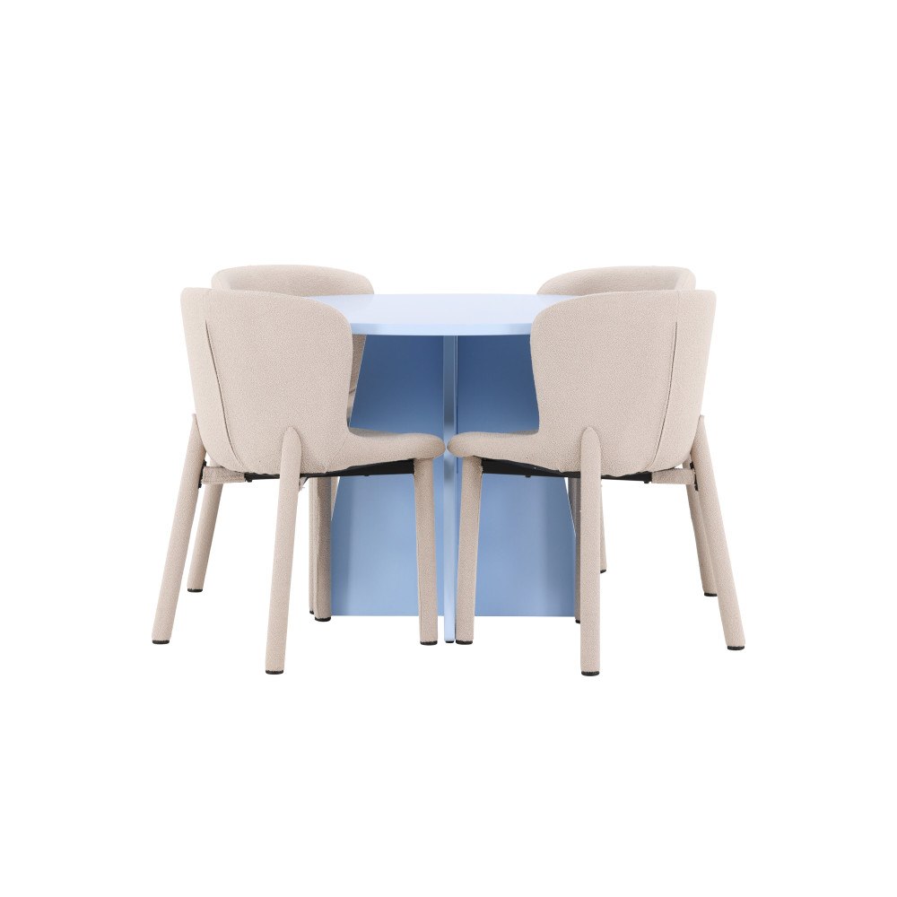 Venture Home Matbord Bootcut med Astoria Stol