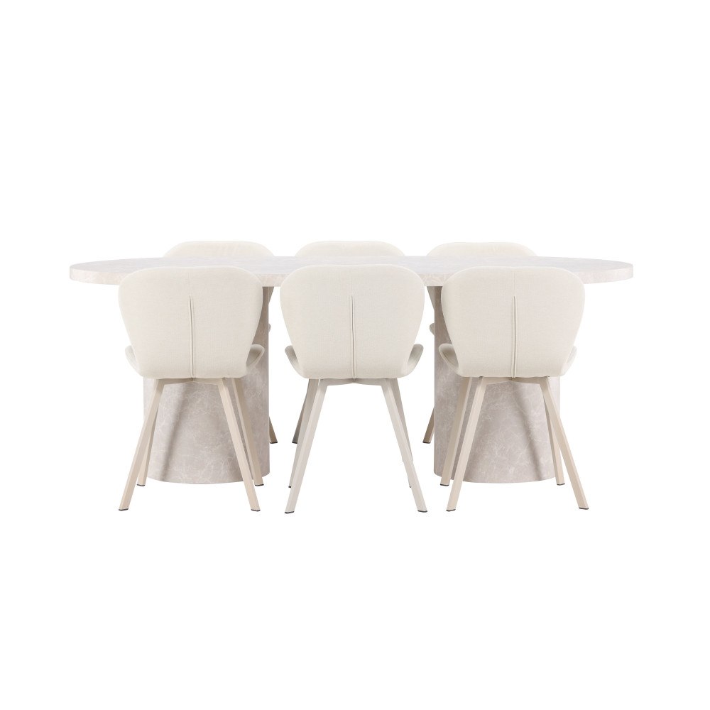 Venture Home Matbord Narvik med Lilja Stol