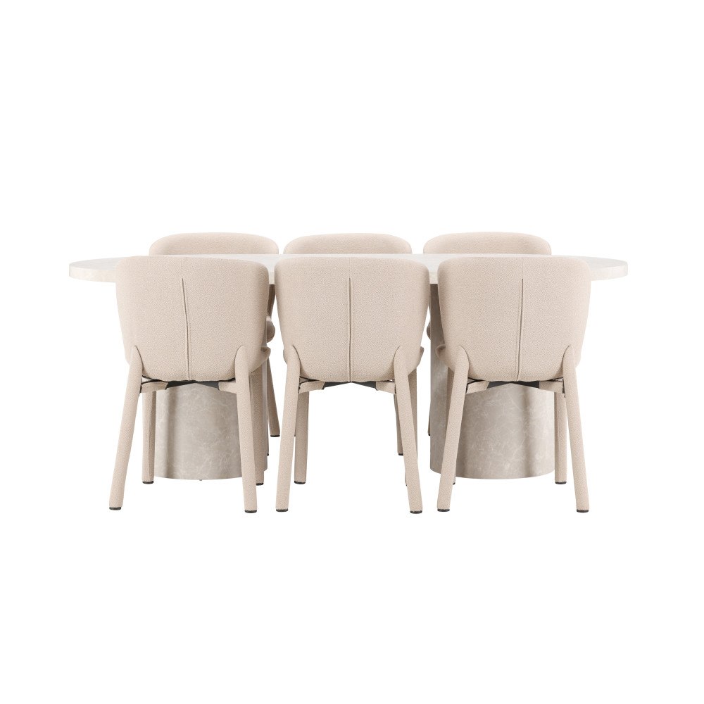 Venture Home Matbord Narvik med Astoria Stol