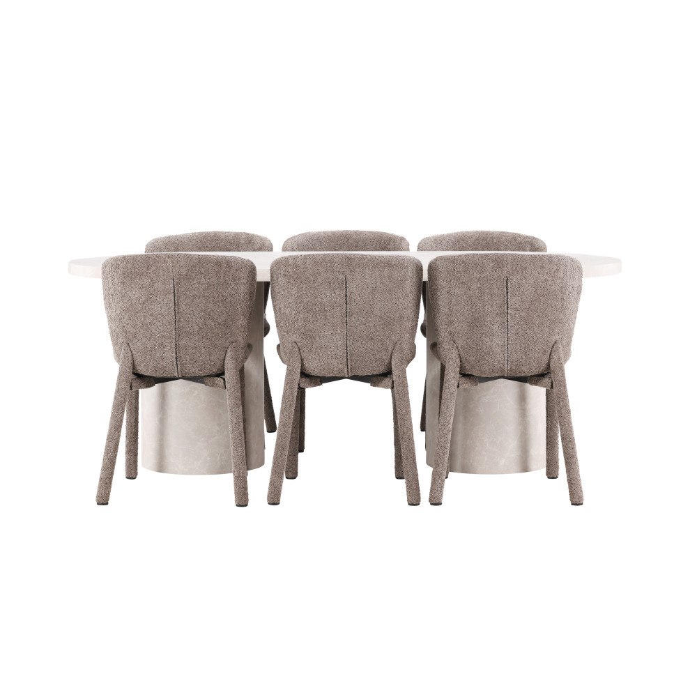 Venture Home Matbord Narvik med Astoria Stol