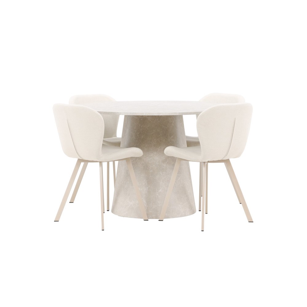 Venture Home Matbord Lanzo med Lilja Stol
