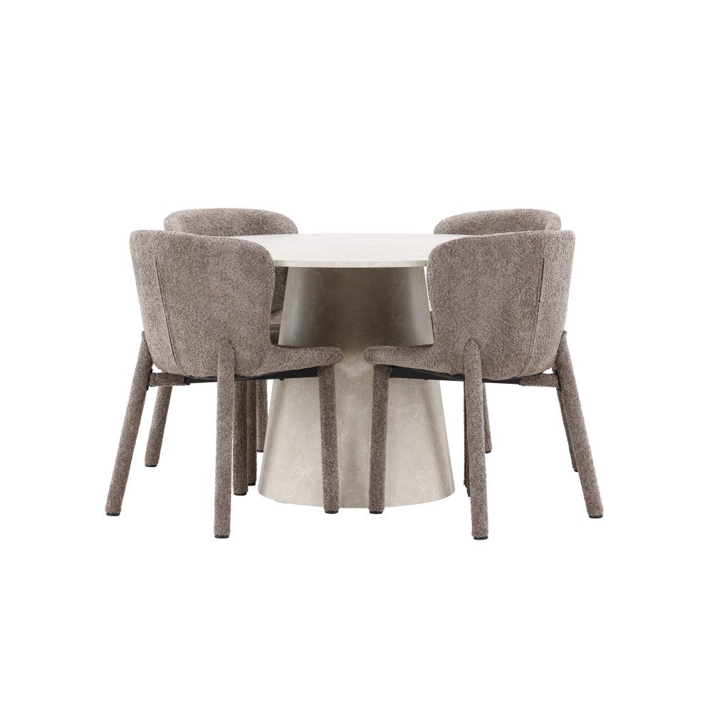 Venture Home Matbord Lanzo med Astoria Stol