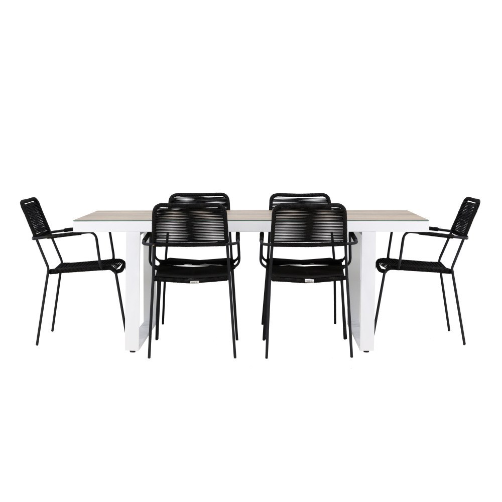 Venture Home Merlo Rektangulär Matgrupp