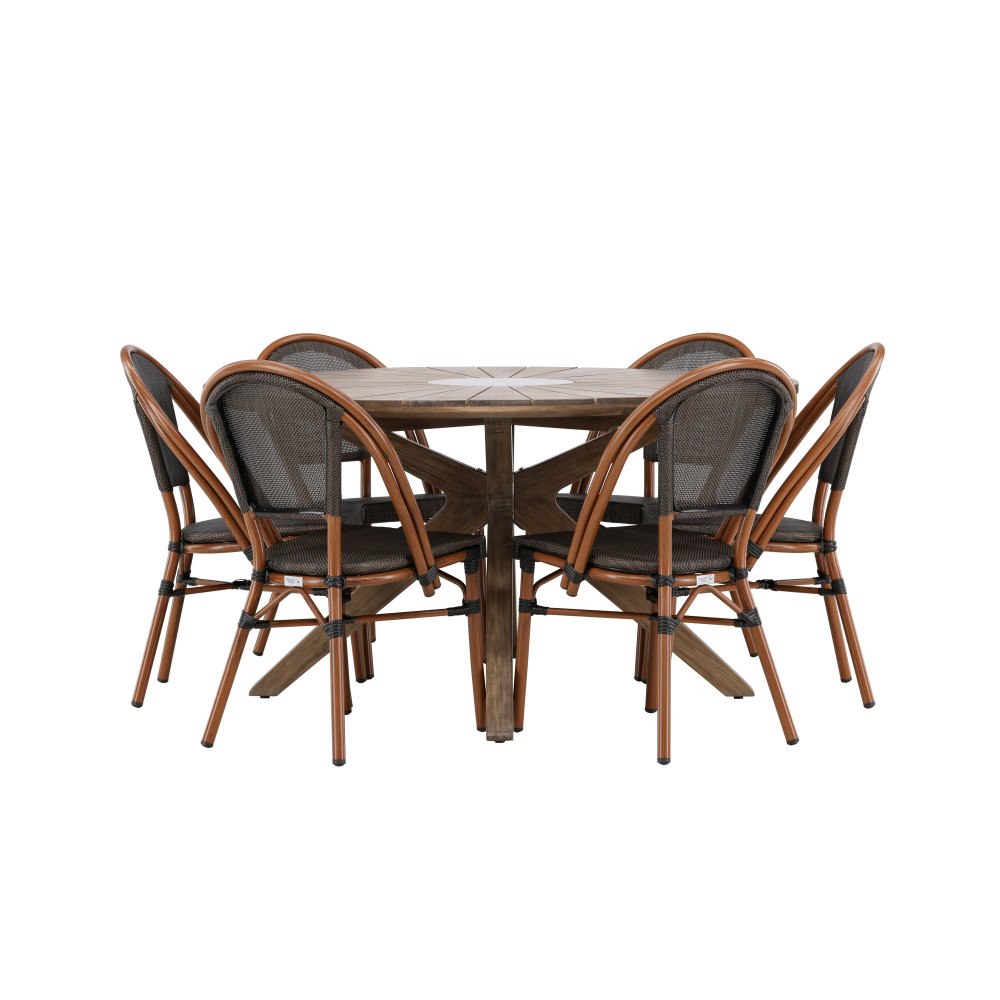 Venture Home Rosario Rund Matgrupp