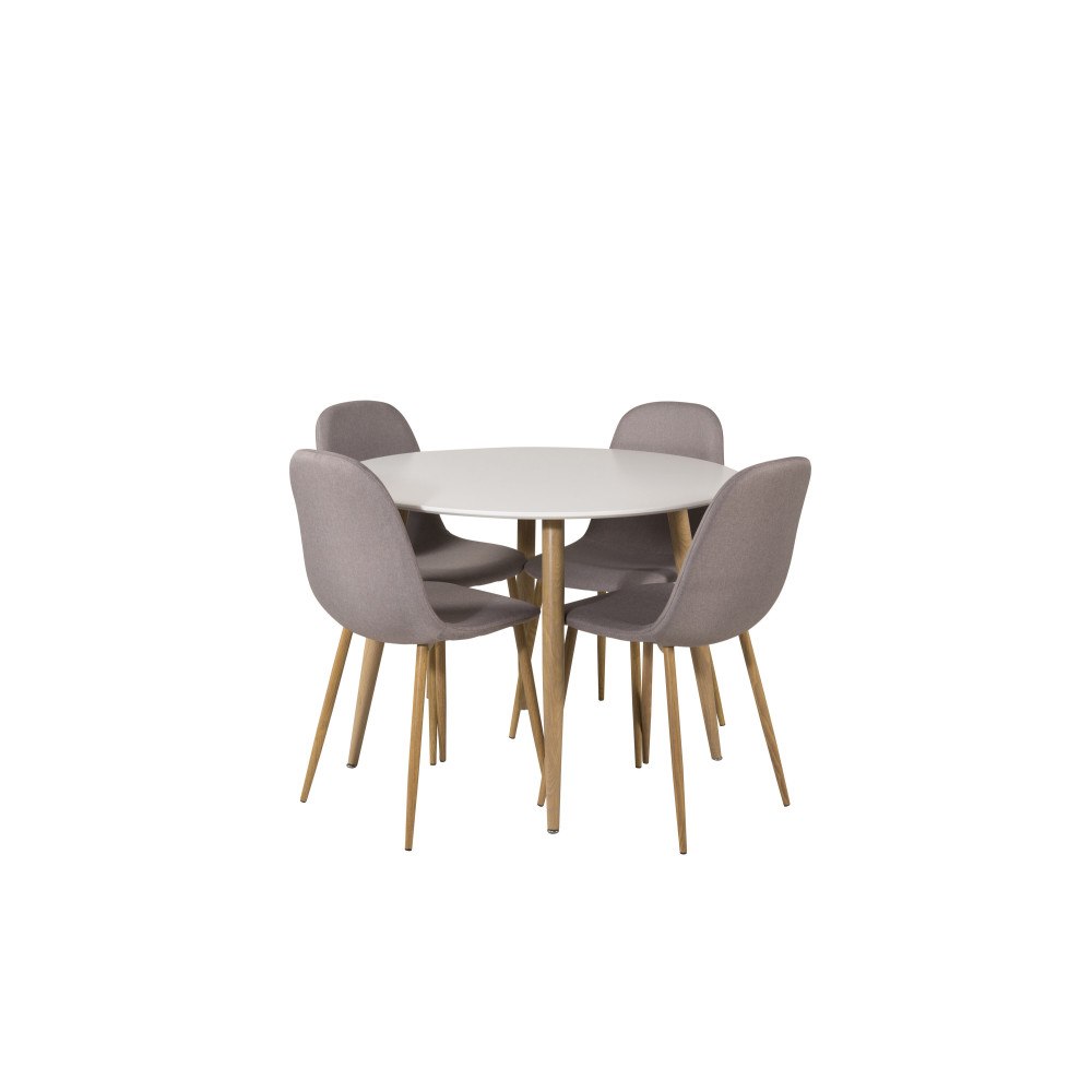 Venture Home Matgrupp Plaza med stolarna Polar