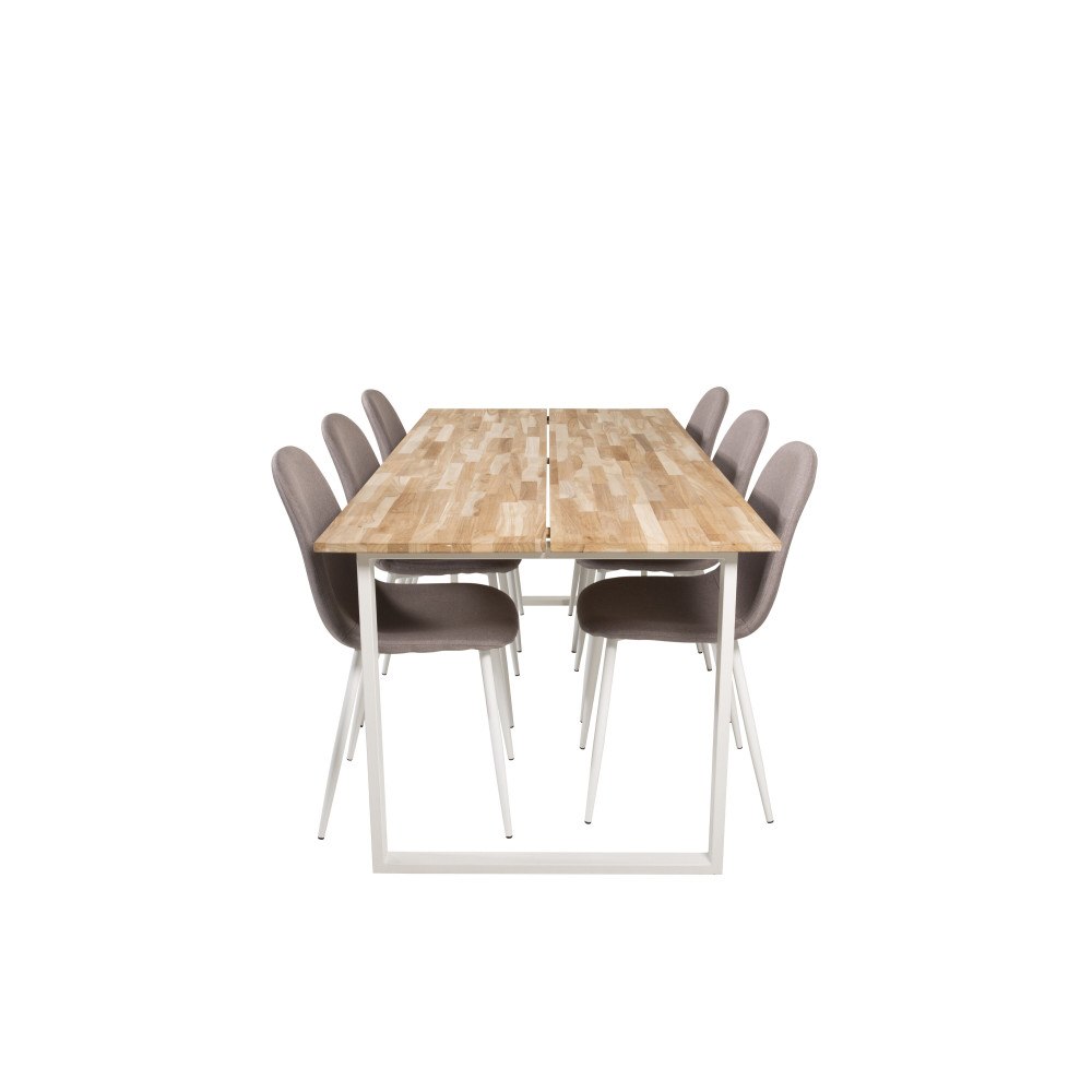 Venture Home Matgrupp Cirebon med stolarna Polar