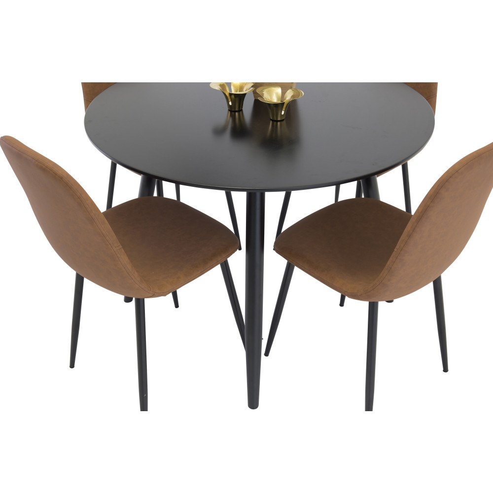 Venture Home Matgrupp Plaza med stolarna Polar