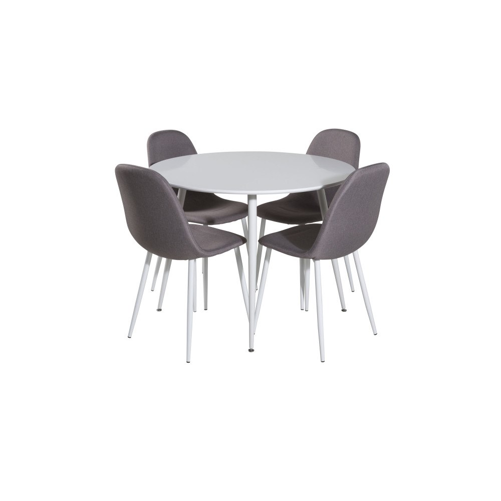 Venture Home Matgrupp Plaza med stolarna Polar