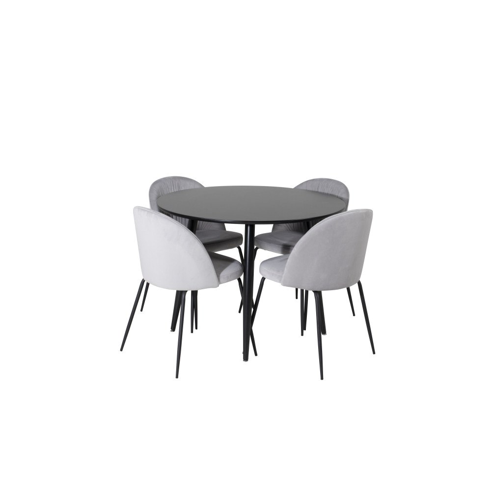 Venture Home Matgrupp Plaza med stolarna Wrinkles