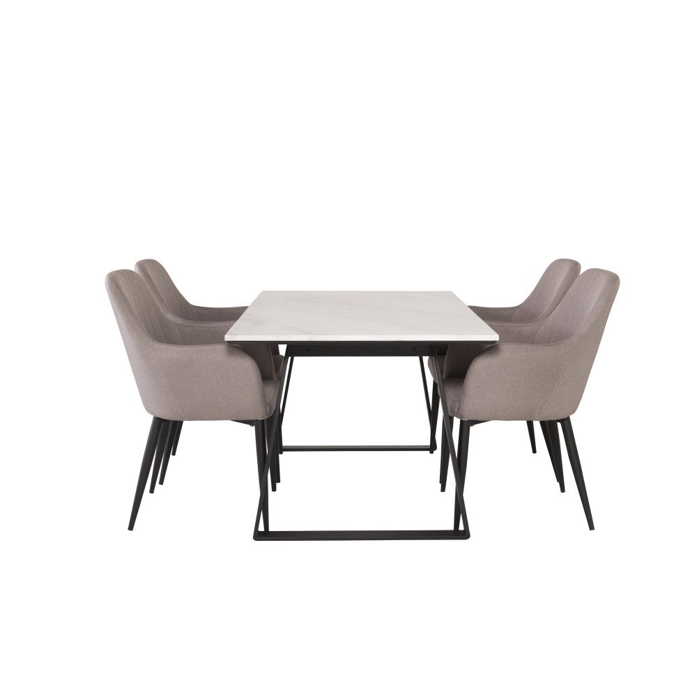 Venture Home Matgrupp Estelle med stolarna Comfort