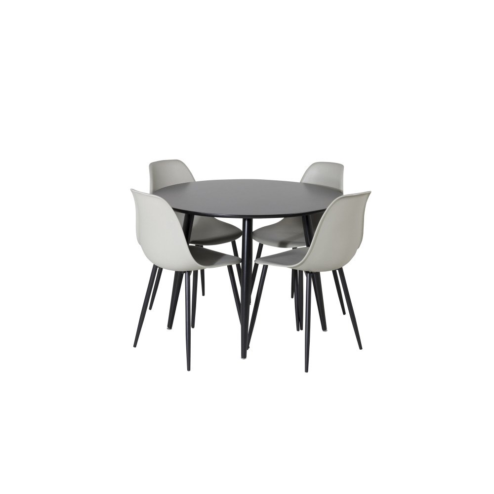 Venture Home Matgrupp Plaza med stolarna Polar