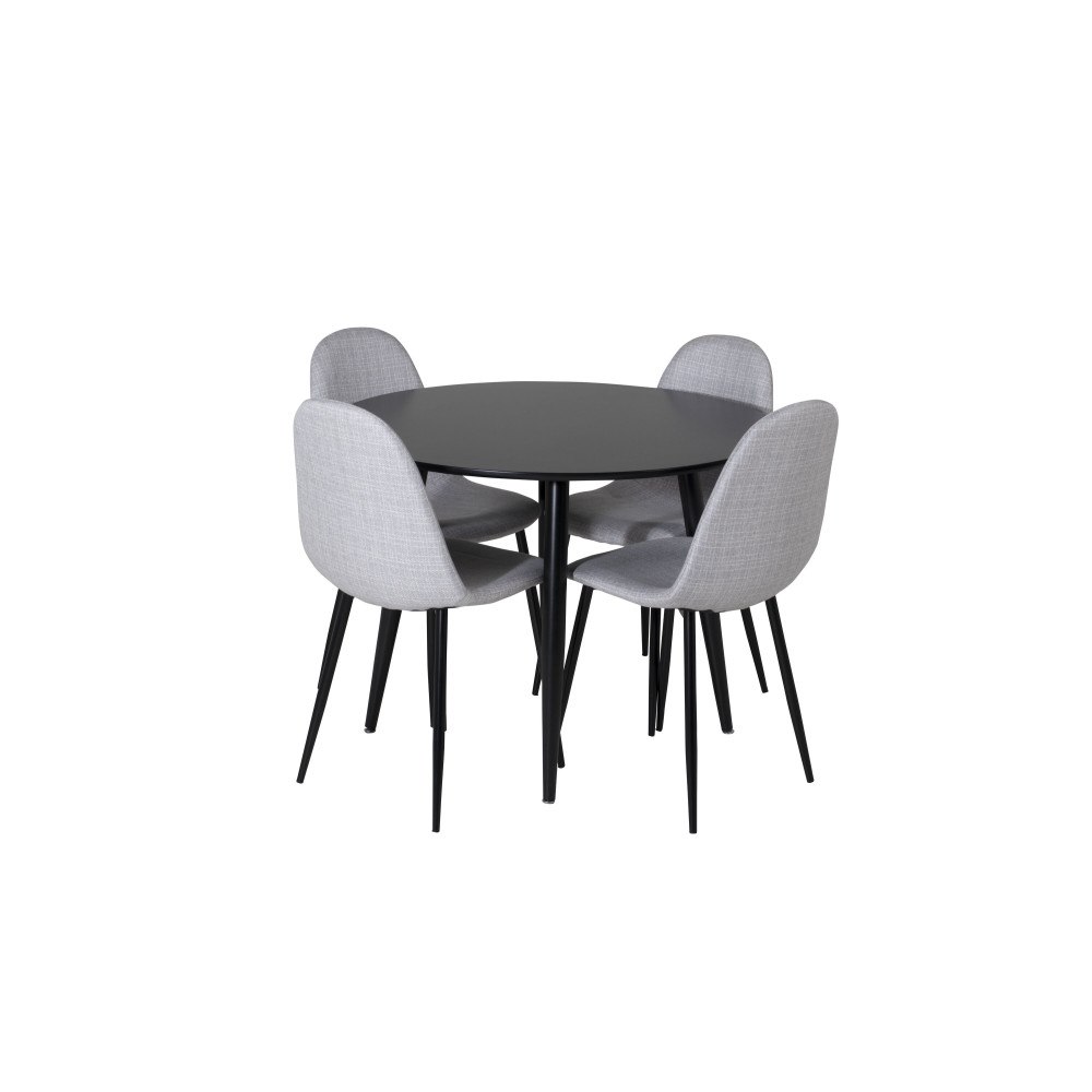 Venture Home Matgrupp Plaza med stolarna Polar