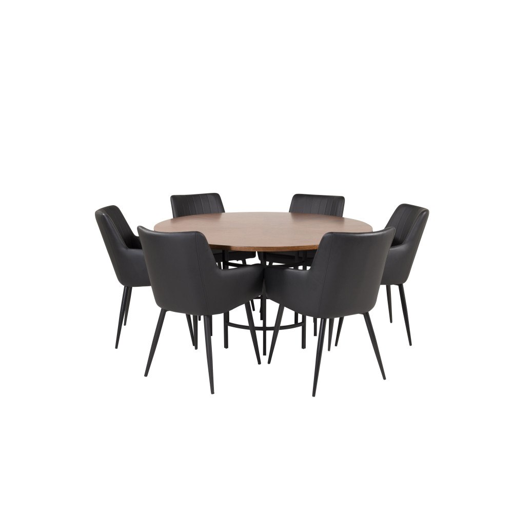 Venture Home Matgrupp Copenhagen med stolarna Comfort