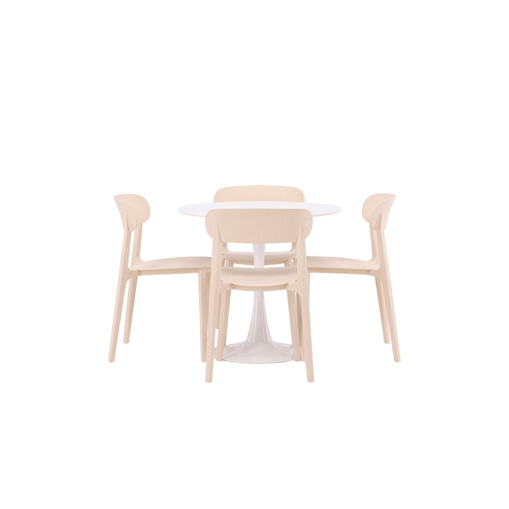 Customer Specific Matgrupp Hamden med 4 stycken stolar Åstol