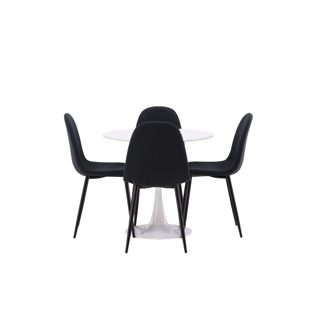 Customer Specific Matgrupp Hamden med 4 stycken stolar Polar