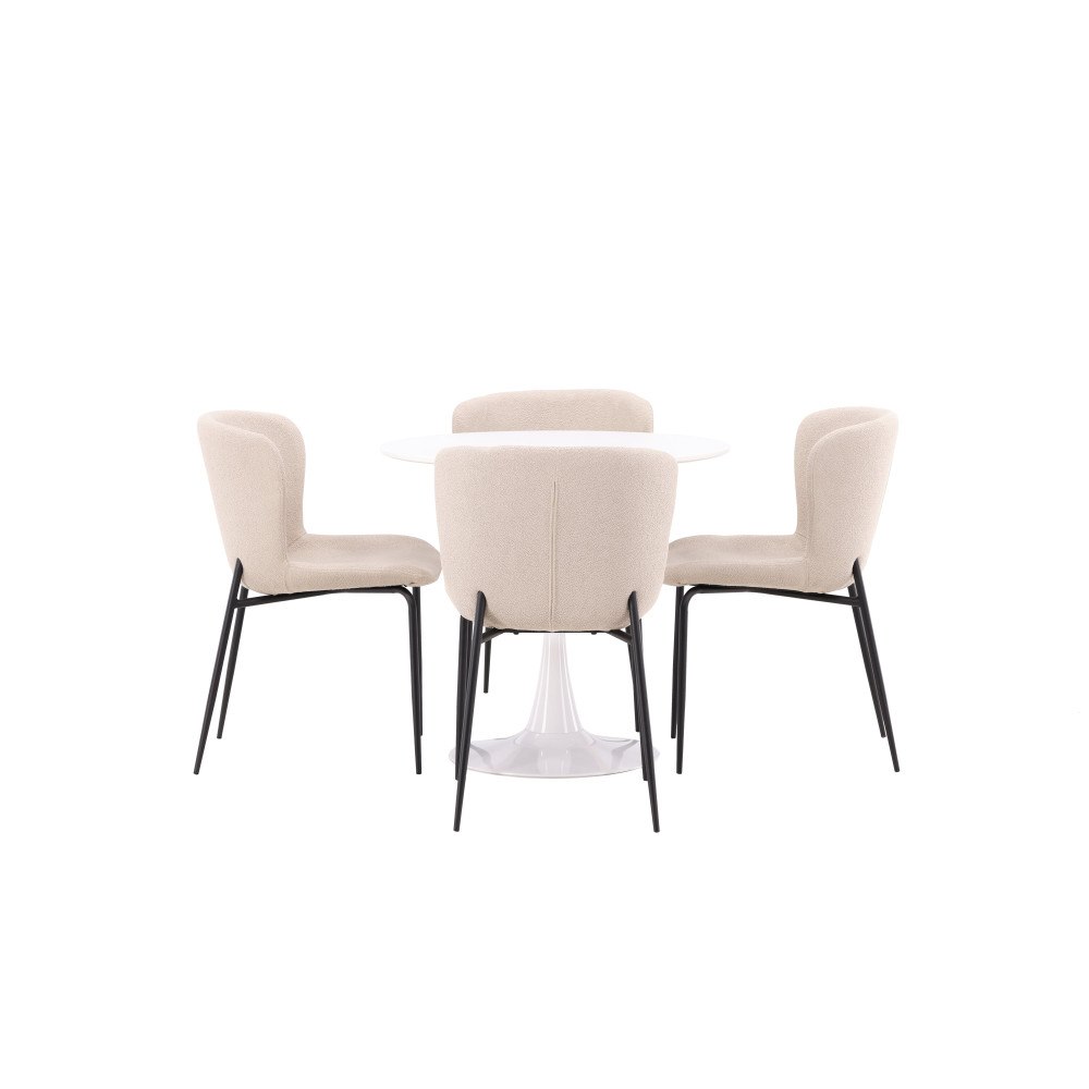 Customer Specific Matgrupp Hamden med 4 stycken stolar Modesto