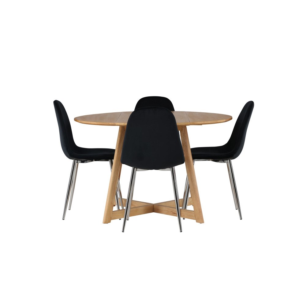 Venture Home Matgrupp Yadikon med stolarna Polar