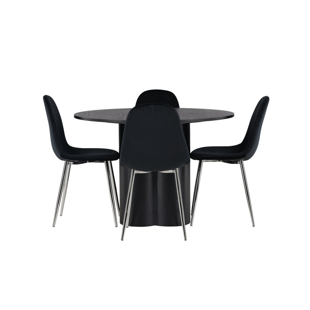 Venture Home Matgrupp Olivia med stolarna Polar