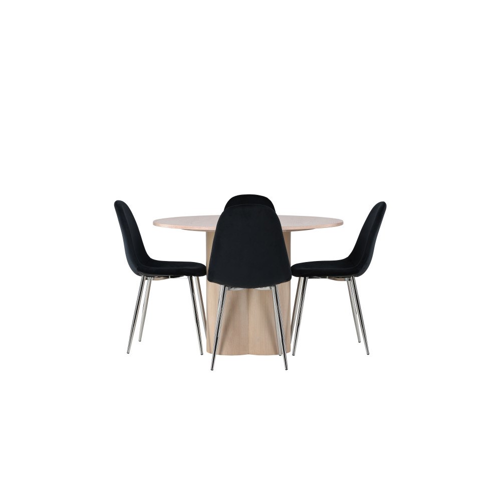 Venture Home Matgrupp Olivia med stolarna Polar