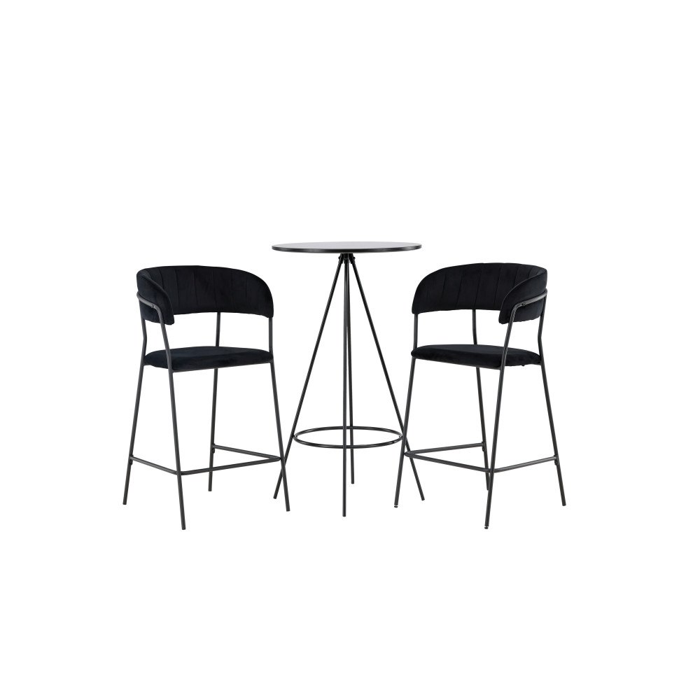 Venture Home Barset Bistro med stolarna Lui