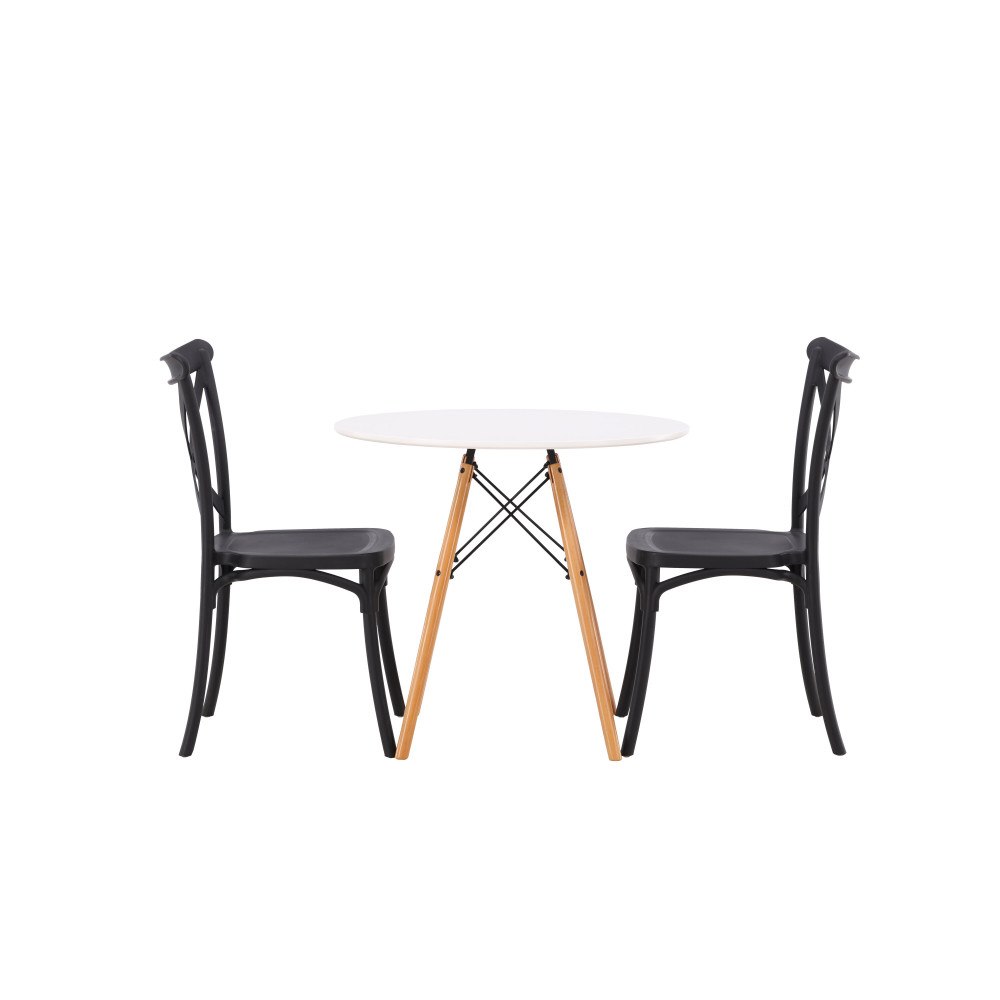 Venture Home Matgrupp Danburi med 2st matstolar Crosett