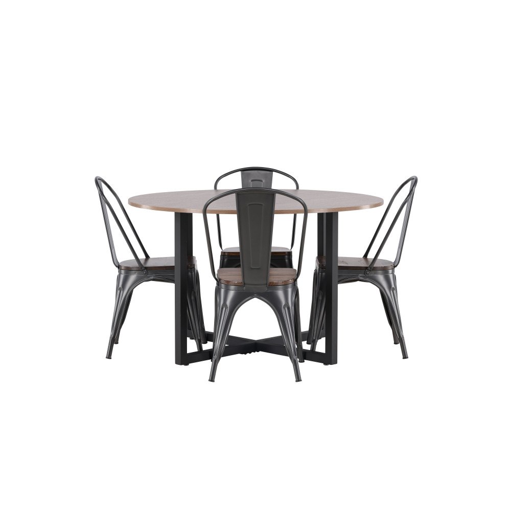 Venture Home Matgrupp Durango med 4st matstolar Tempe