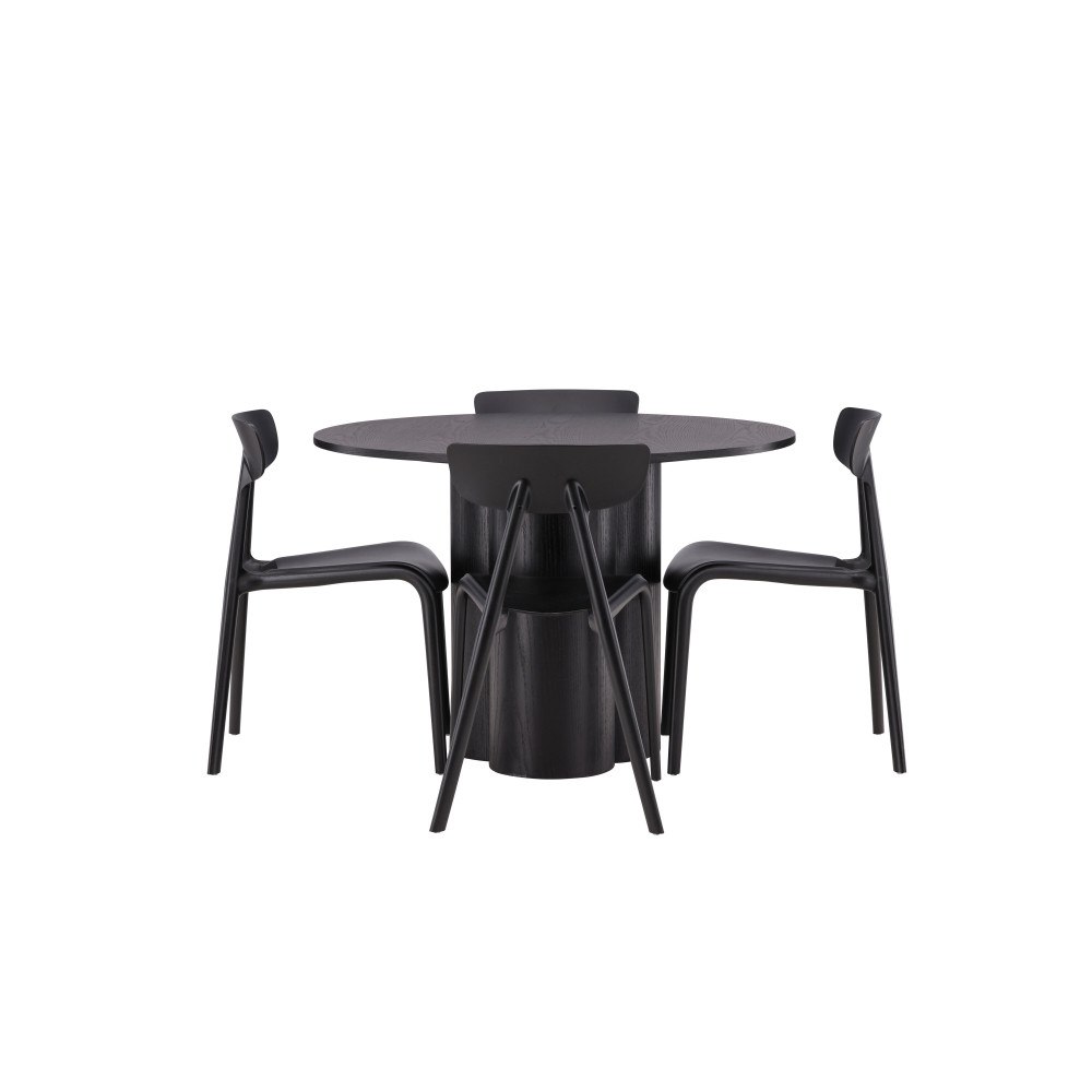 Venture Home Matgrupp Olivia med 4st matstolar Ursholmen