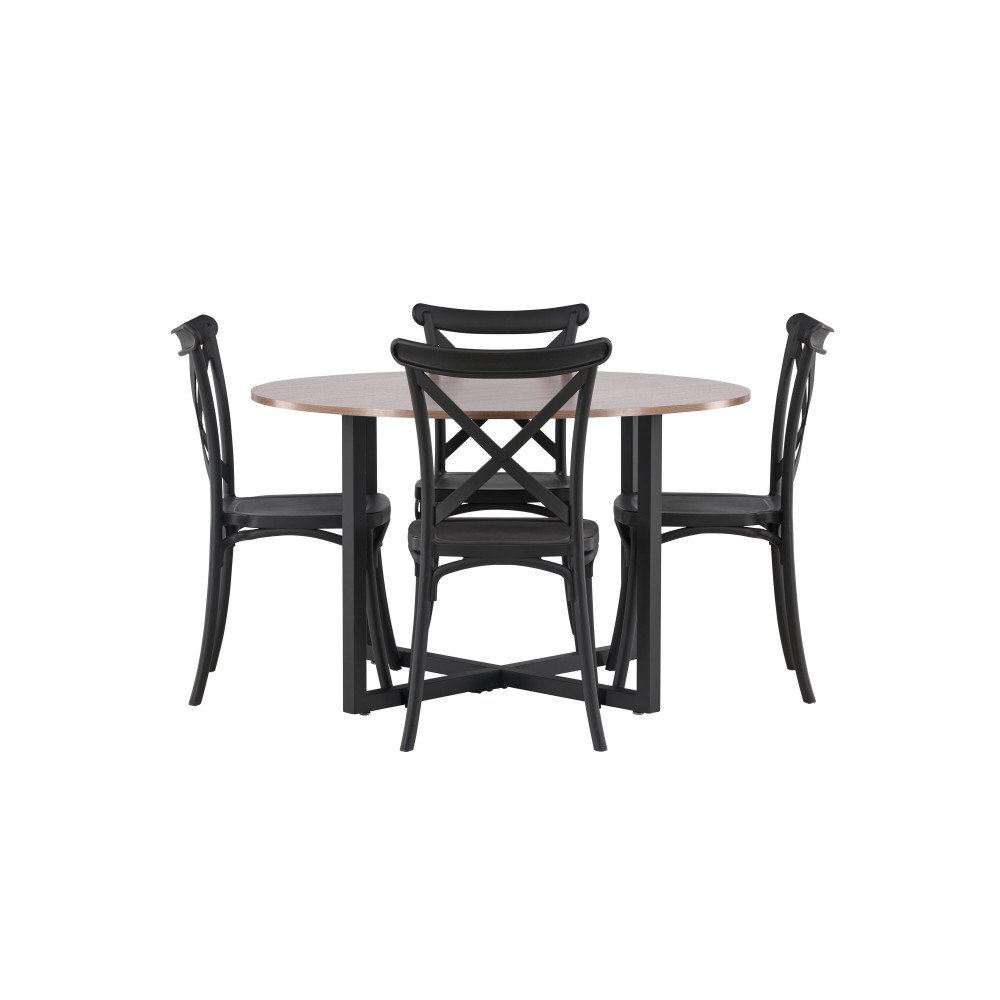 Venture Home Matgrupp Durango med 4st matstolar Crosett