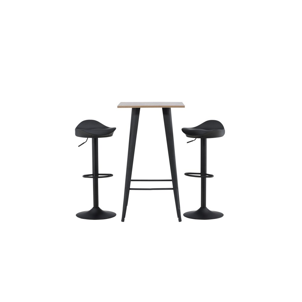 Venture Home Barset Tempe med 2st barstolar Adesto