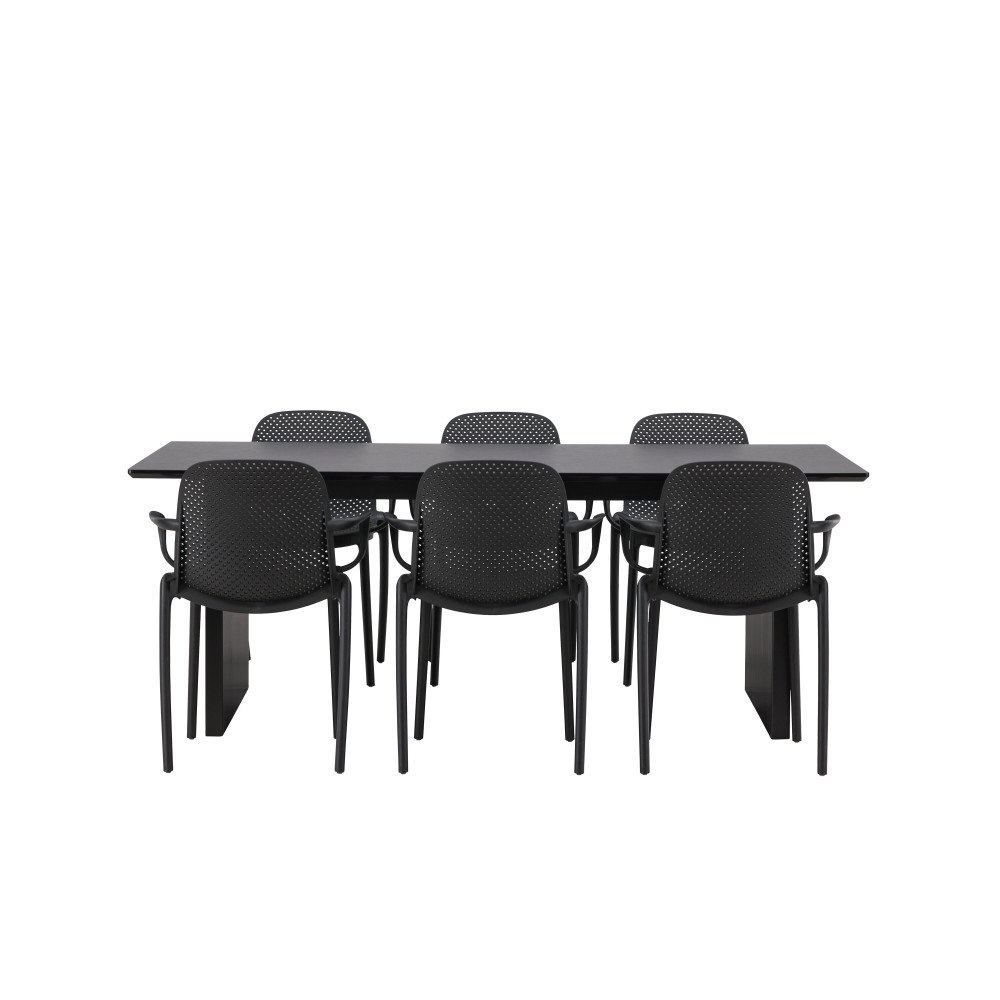 Venture Home Vail Rektangulär Matgrupp