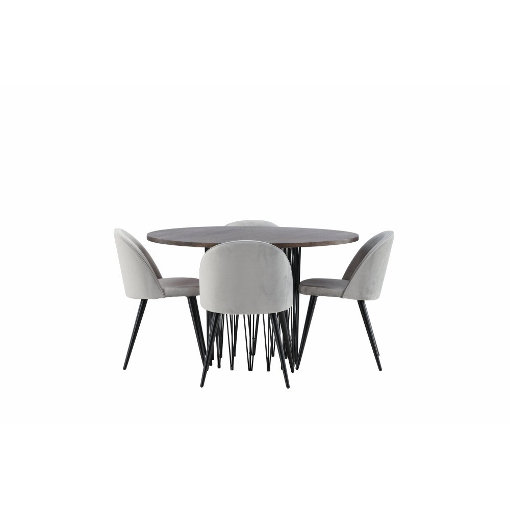Venture Home Stone Rund Matgrupp