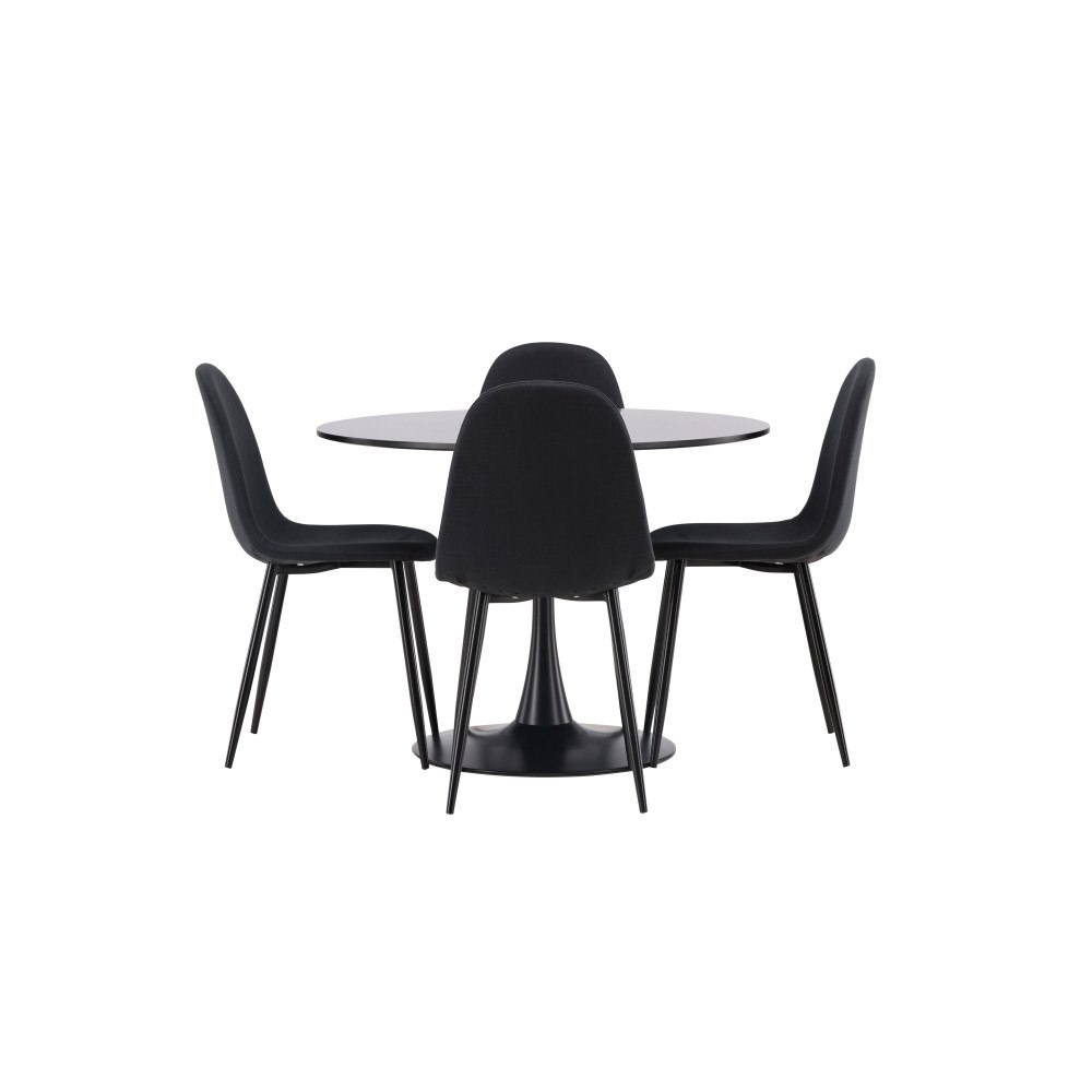 Venture Home Matgrupp Glade med 4st matstolar Polar