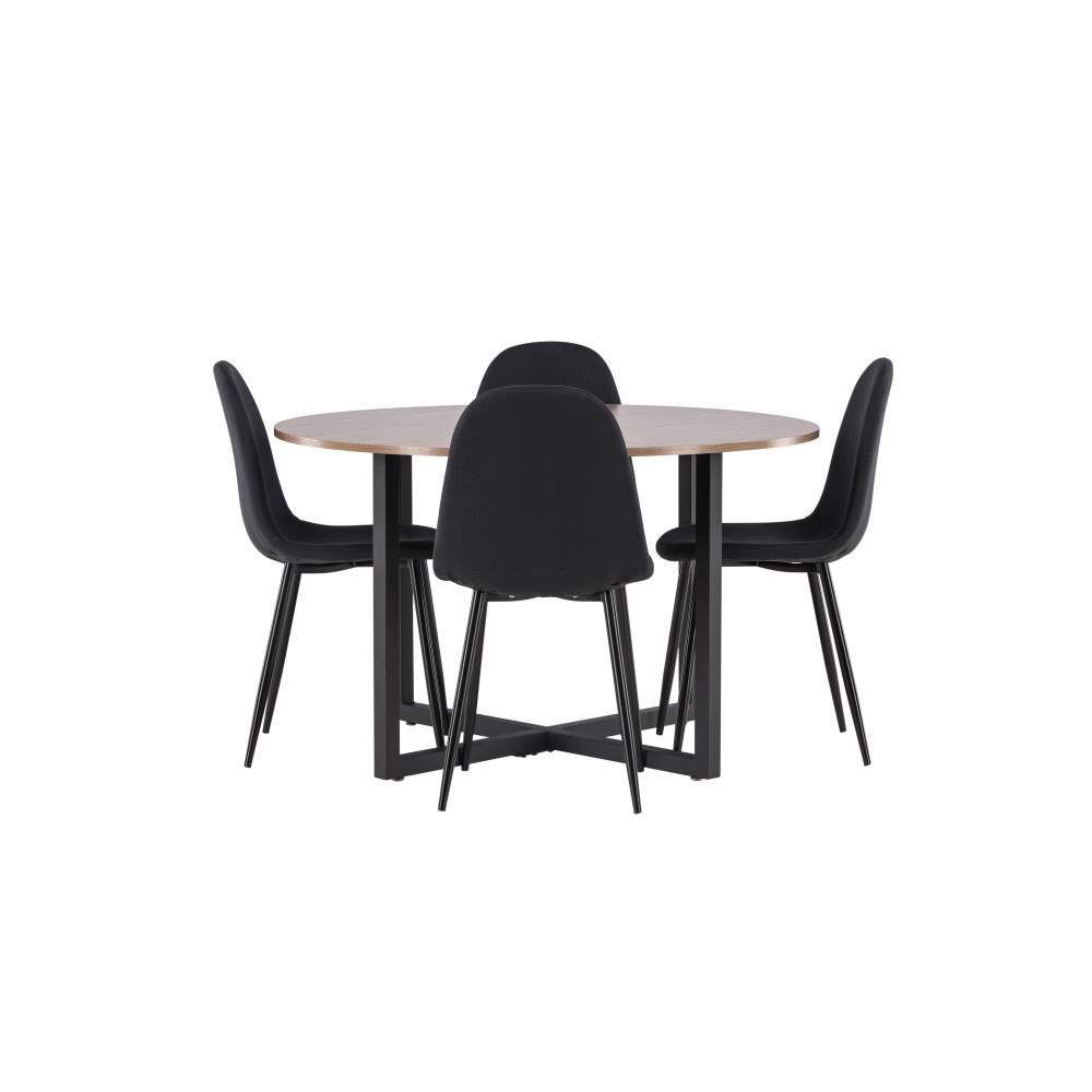 Venture Home Matgrupp Durango med 4st matstolar Polar